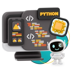 Мой первый сайт с мозгами: Python + AI - КИБЕРшкола программирования для детей, компьютерные курсы для школьников, начинающих и подростков - KIBERone г. Пролетарский