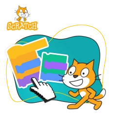 Scratch программирование для детей: Продвинутый уровень – создаём игры, как настоящие разработчики - КИБЕРшкола программирования для детей, компьютерные курсы для школьников, начинающих и подростков - KIBERone г. Пролетарский