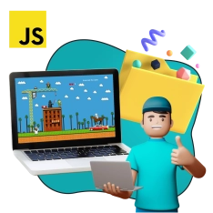JavaScript для детей: учимся создавать игры, квесты и сайты - КИБЕРшкола программирования для детей, компьютерные курсы для школьников, начинающих и подростков - KIBERone г. Пролетарский